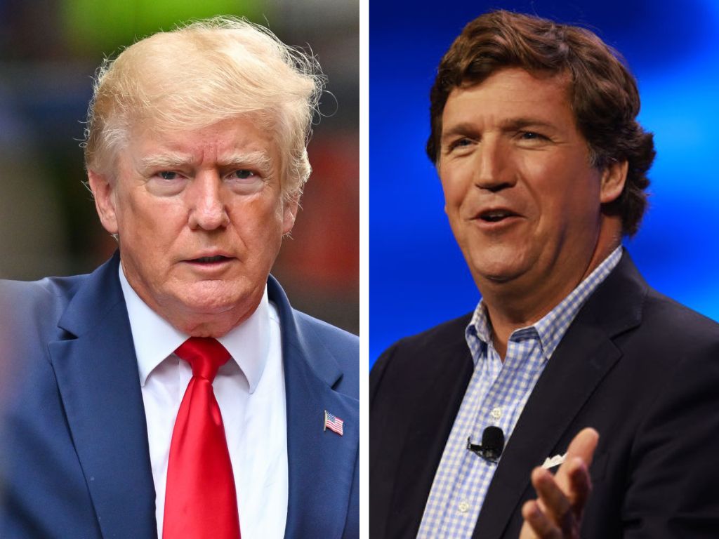 Trump Skips GOP Debate, Engages In A Pre-Recorded Interview With Tucker ...