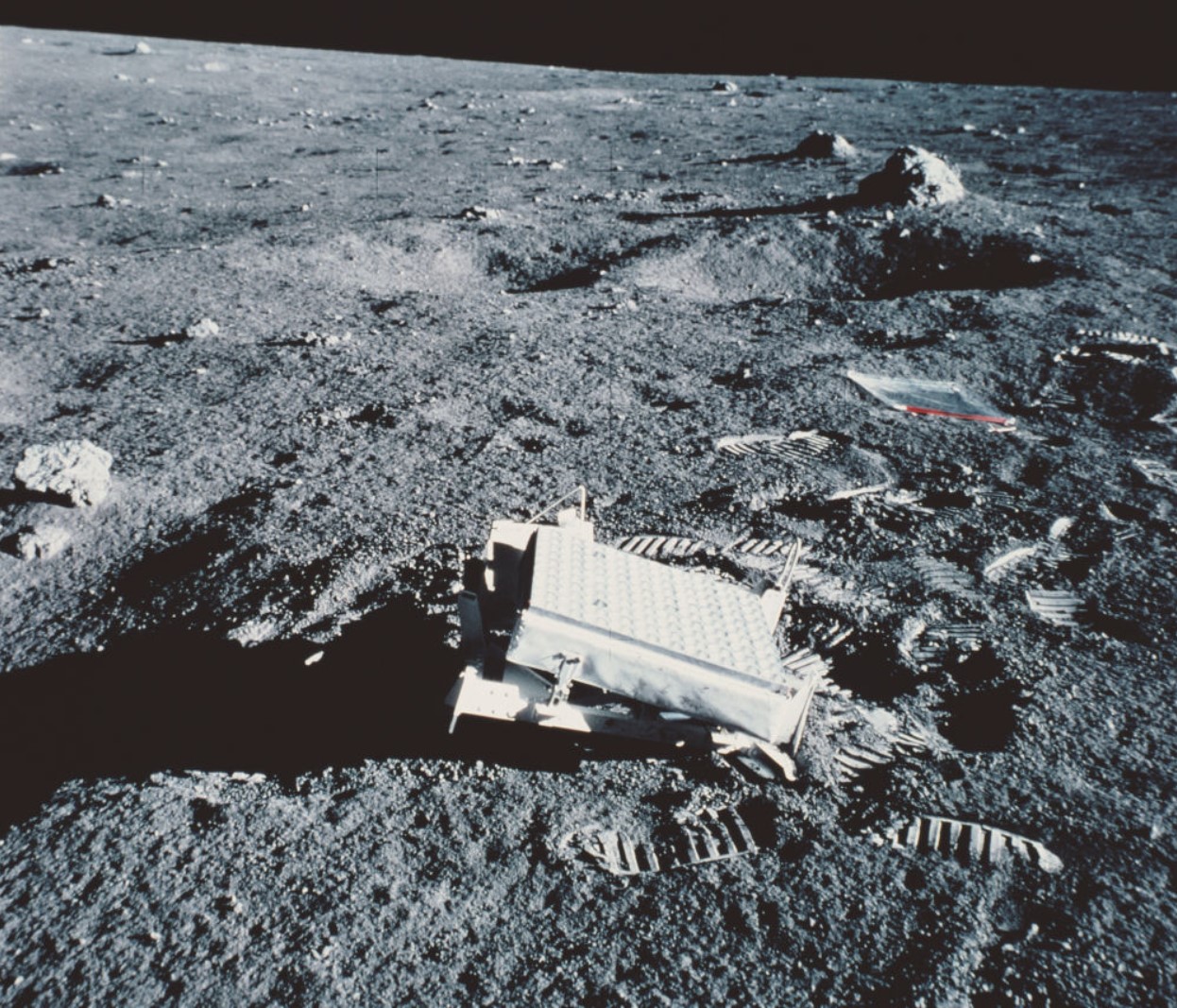 Laser Ranging Retro-Reflector on the Moon, February 1971